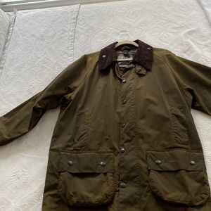 Mens Classic Barbour Beaufort Coat with liner vest